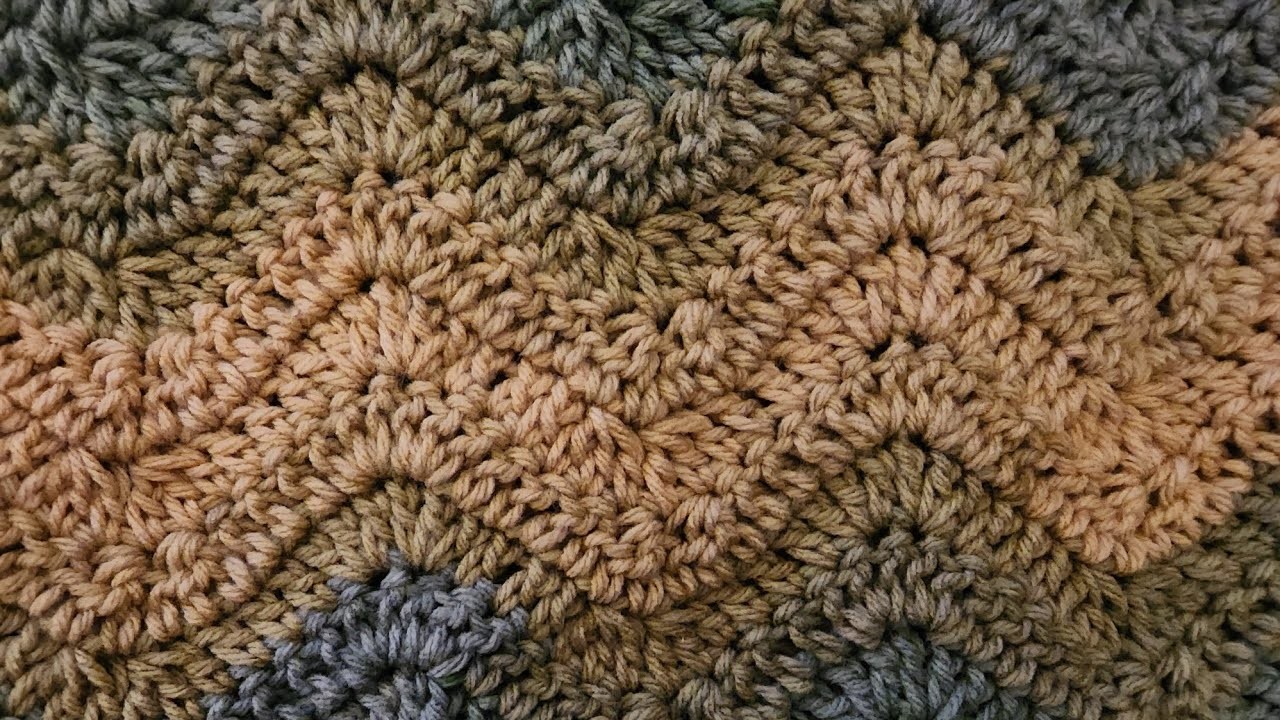 The Wavy Chevron Stitch - Crochet Tutorial!