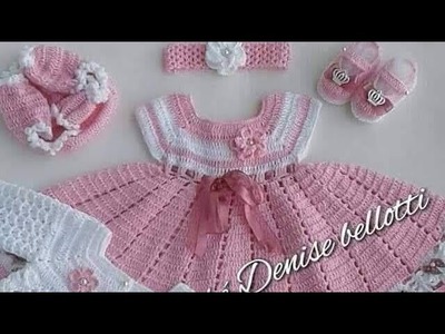 Very beautiful hand making crochet baby dress full set#crochet #youtubeshorts #shorts #subscrib