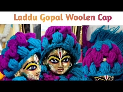 Very easy and beautiful laddu gopal woolen cap||#crochet #youtubevideo #youtube #viral #ytviral