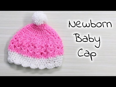 Woolens Handmade Cap Design  for Baby Girls