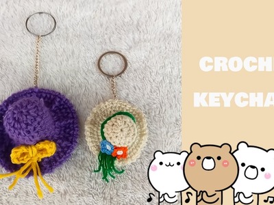 WOW! Cute and Easy hat Crochet Keychain