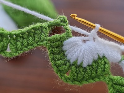Wow !! Super easy, very beautiful eye catching crochet ✔ Şahane tığ işi örgü modedli.