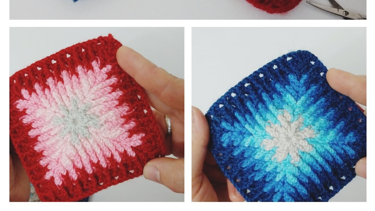 3D Mosaic motif knitting pattern. #mosaicknit #knittingpattern #knittingcrochet