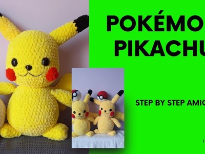 Amazing pattern!!! Pikachu - step by step #amigurumi #pikachu #crochet #amigurumipattern
