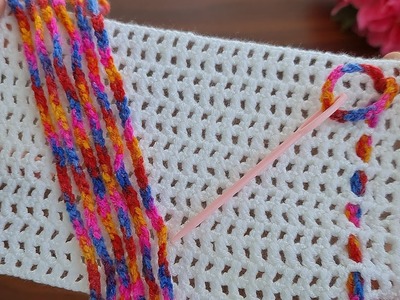 ???? Amazing!!! ???? Very easy, very different crochet, this knitting pattern is perfect????Çok farklı tığişi
