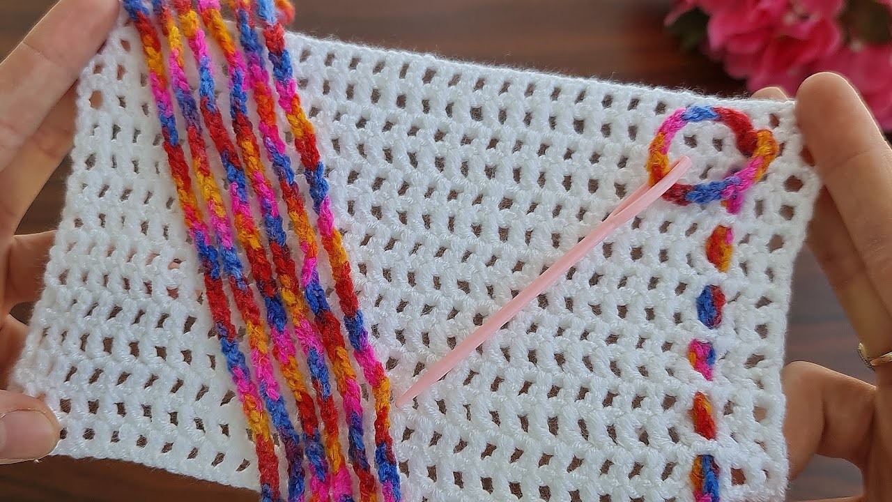???? Amazing!!! ???? Very easy, very different crochet, this knitting pattern is perfect????Çok farklı tığişi