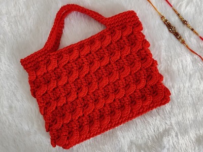 Crochet bag design| crochet bag tutorial | sangitas craft