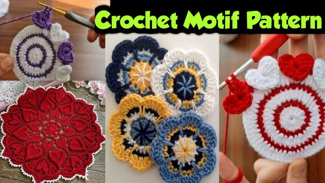 Crochet Beautiful Motif Pattern