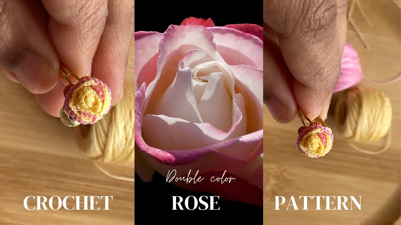 CROCHET ROSE PATTERN | SIMPLE RING| EVERYDAY CROCHET JEWELRY