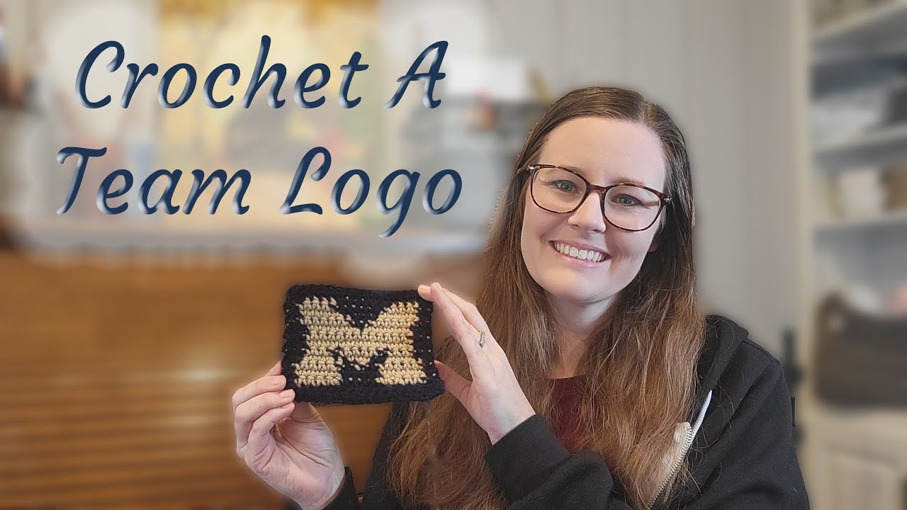 Crochet the Michigan Wolverines Logo