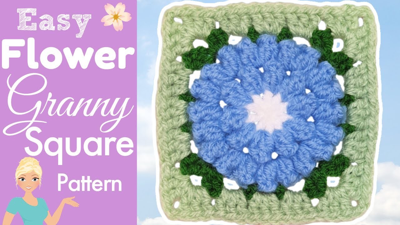 Discover How to Create a Flower Granny Square in Minutes!