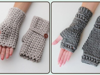 Fabulous Crochet Handmade Gloves ???? Designs For Women's - Knitted Patterns