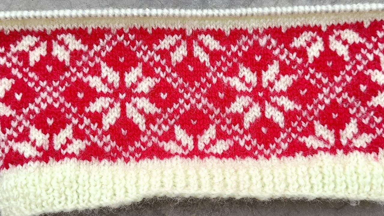 Flower Sweater Design
