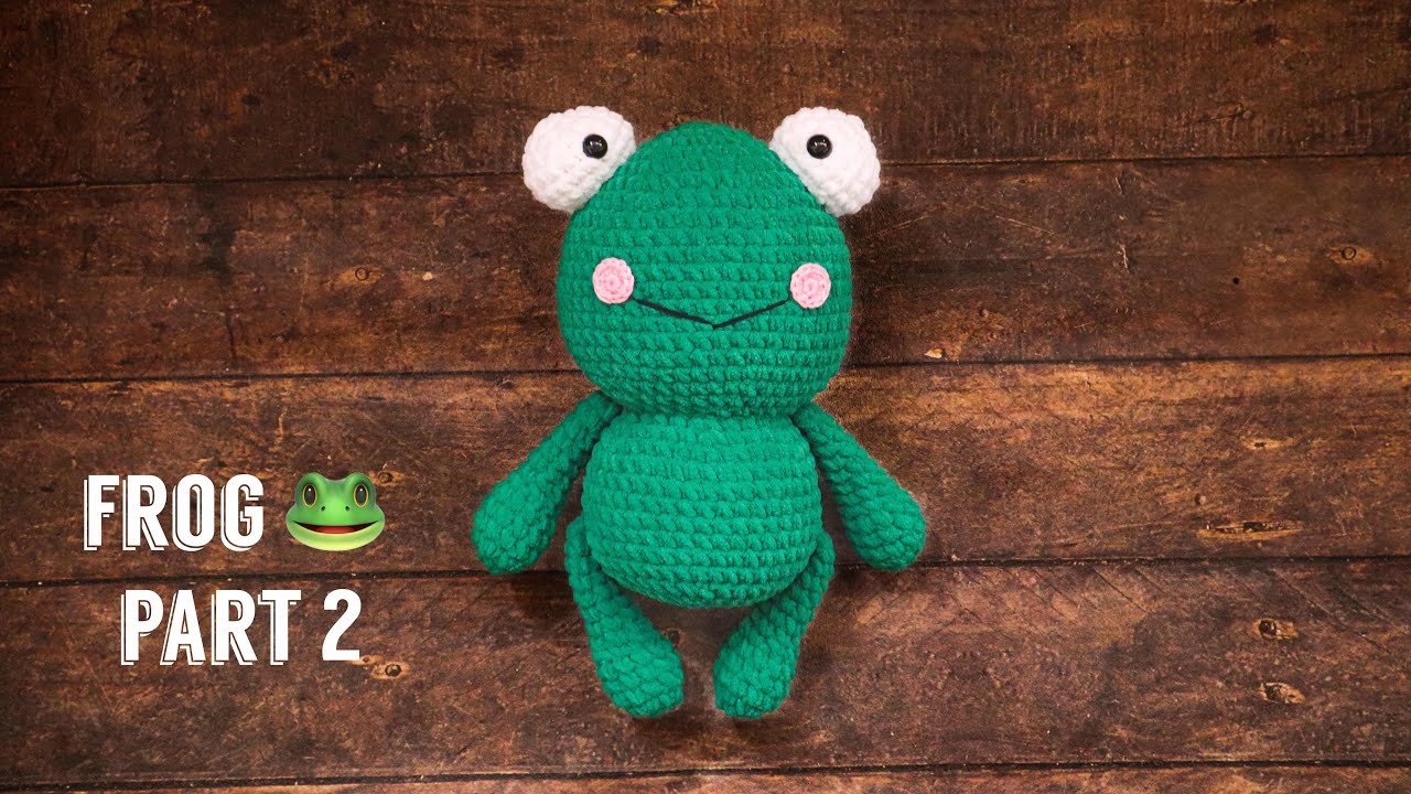 FLUFFY FROG ???? | PART 2 | HOW TO SEW AND ASSEMBLING