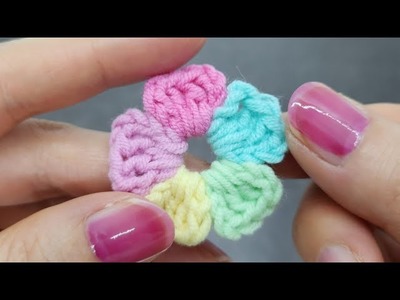 For Biginner???? First crochet FLOWER????????for you