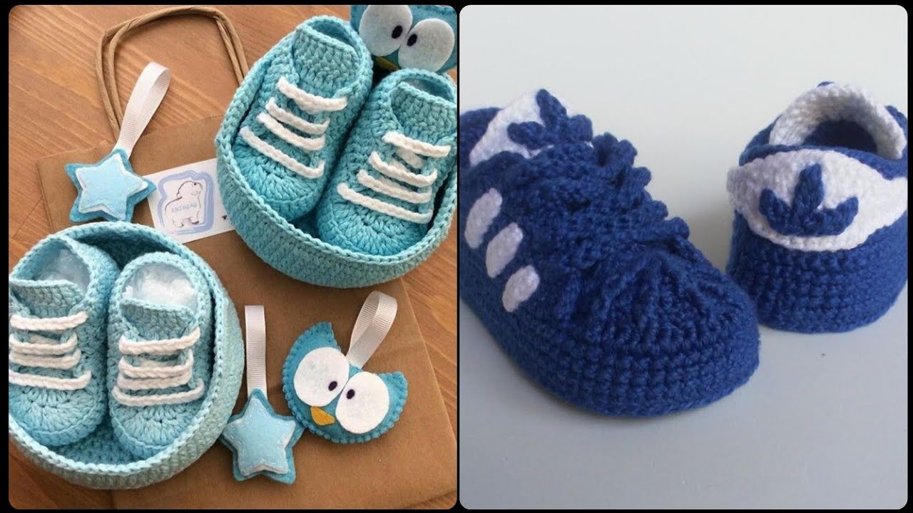 GORGEOUS AND UNIQUE FREE CROCHET BABY BOOTIES PATTERN DESIGN