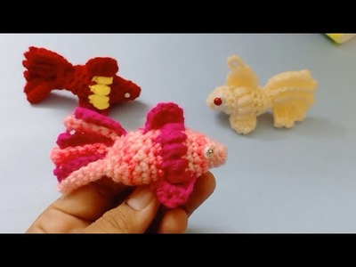 How to Crochet Fish Toy : Quick and Easy for Beginners