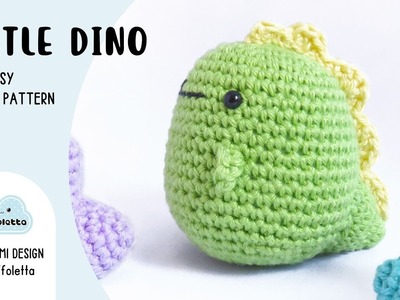 Little Dino crochet pattern