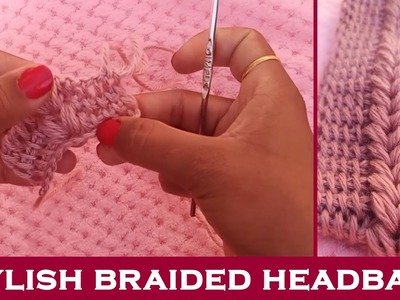 Omg!! How to Crochet this beautiful pattern | Kids BRAIDED Headband