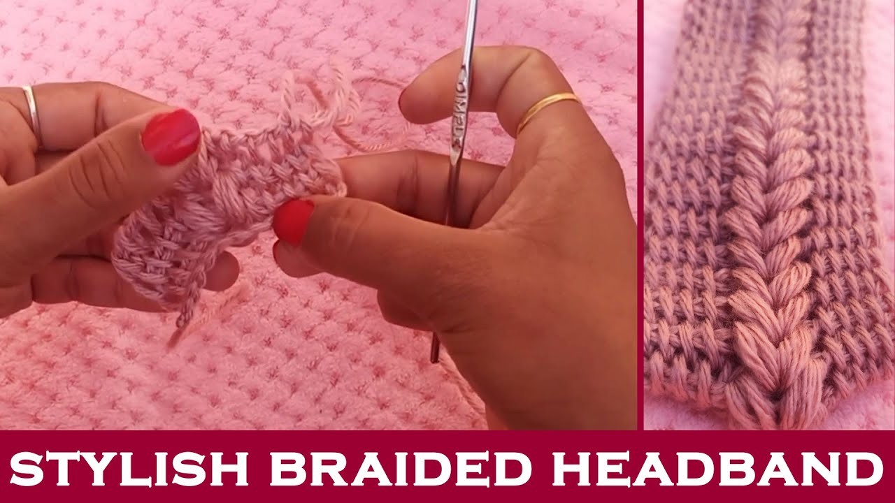 Omg!! How to Crochet this beautiful pattern | Kids BRAIDED Headband