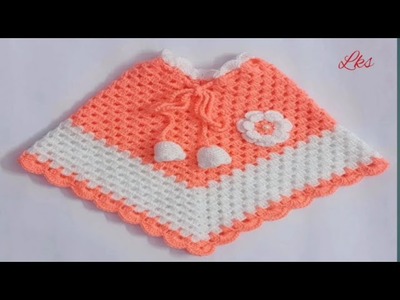 Ponchu Design Knitting | Crochet  ponchu Designs | poncho Dress | Ponchu Design For Baby Girl |