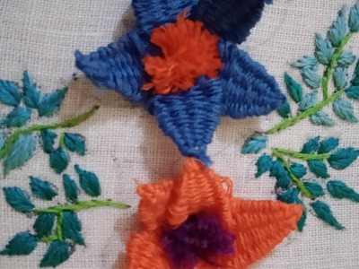 ????????????star flowers knitting hand|daily hand embroidery#handcrafts#designing