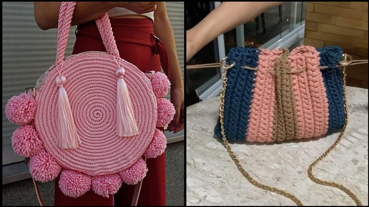 Stunning crochet hand bags free patterns collection and ideas