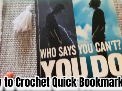 The Easiest Crochet Bookmark ???? | Crochet Bookmark Pattern | Crochet Quick Ideas | Easy Pattern