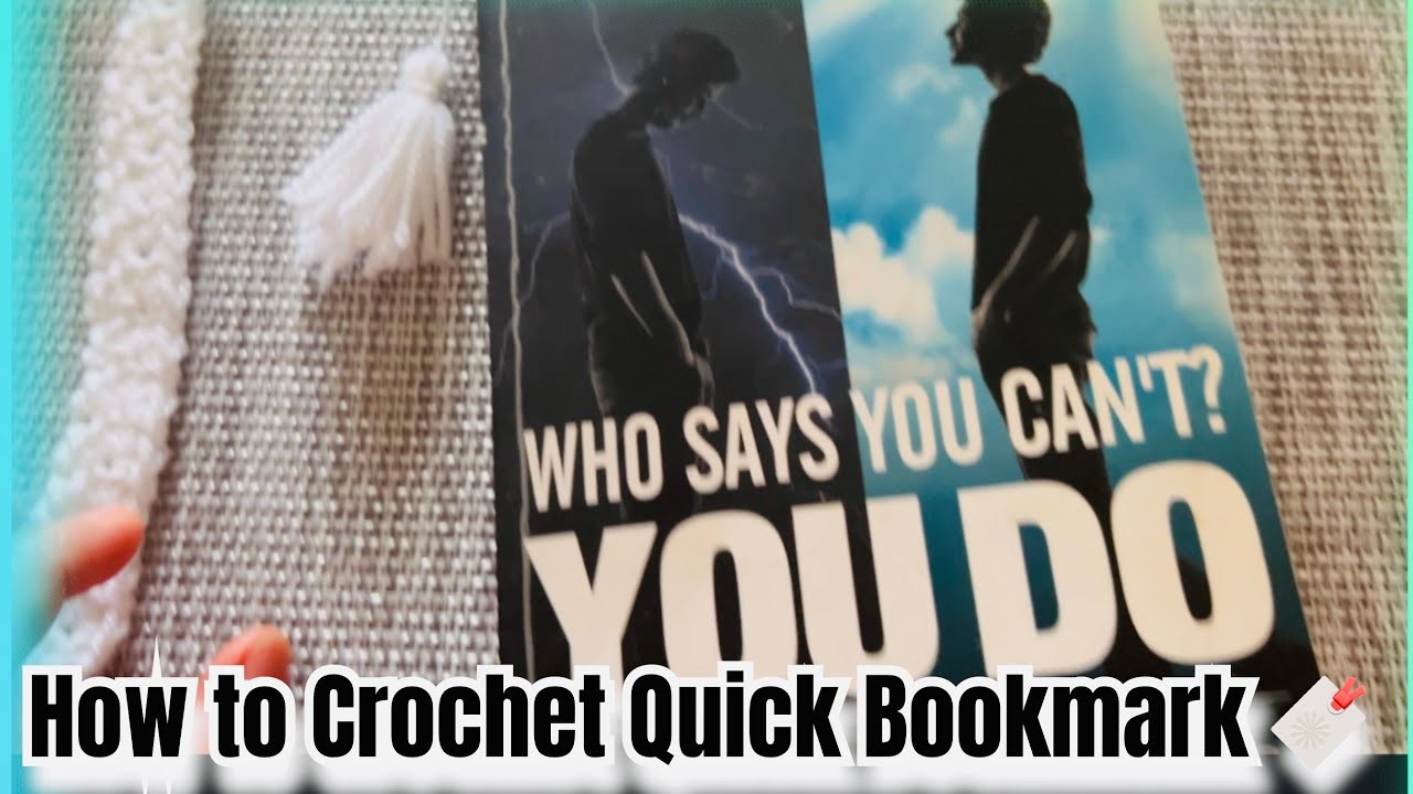 The Easiest Crochet Bookmark ???? | Crochet Bookmark Pattern | Crochet Quick Ideas | Easy Pattern