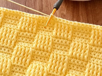 The MOST BEAUTIFUL and UNIQUE Crochet Pattern You've Ever Seen! ???? EASY Crochet for Blanket