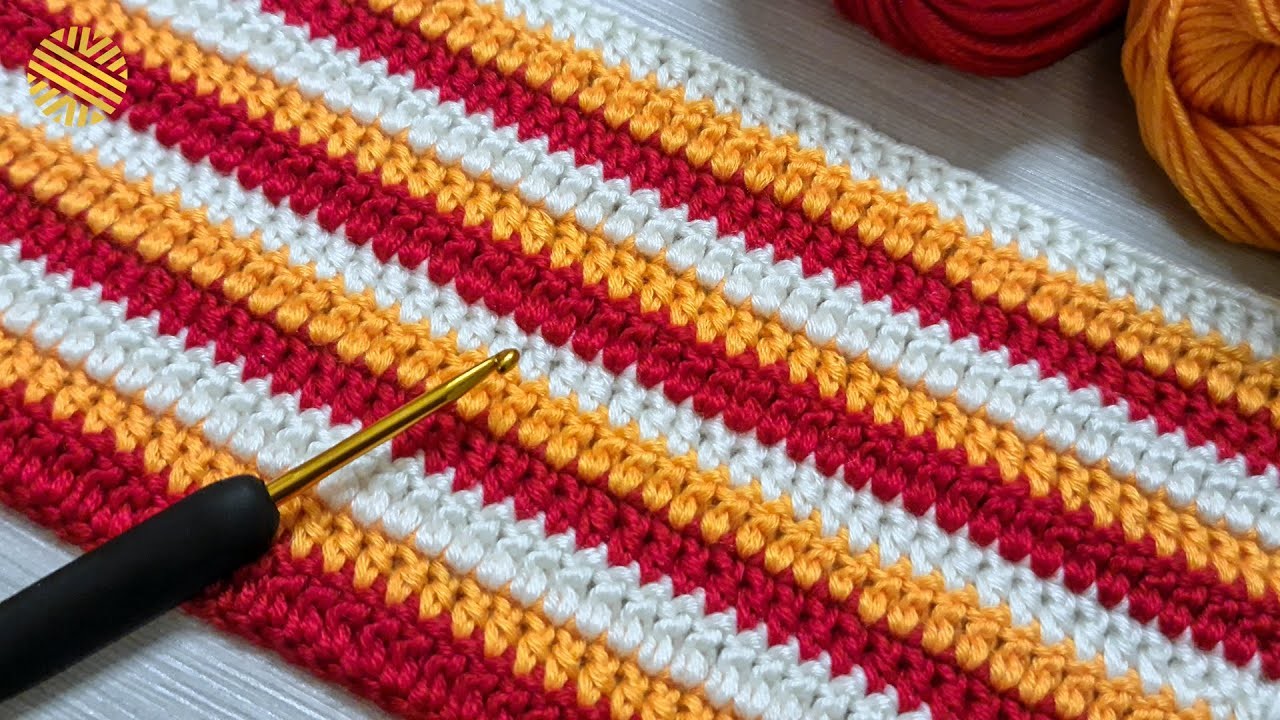 The MOST EASY Crochet Pattern for Beginners! ✅ Perfect Crochet Stitch for Blanket, Cardigan and Bag
