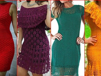Unique ideas crochet pattern & crochet Bodycon dresses business women dresses 2021.22