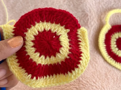 Very easy and useful crochet item. crochet pattern. crochet mini bag. knitting pattern. yarn art