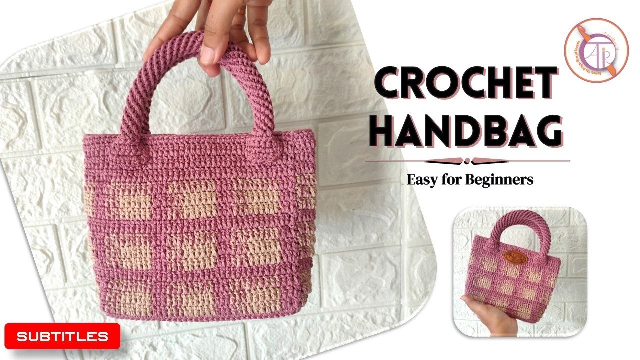 Wow ???? Beautiful Crochet Handbag Tutorial and Easy for Beginners | Crochet