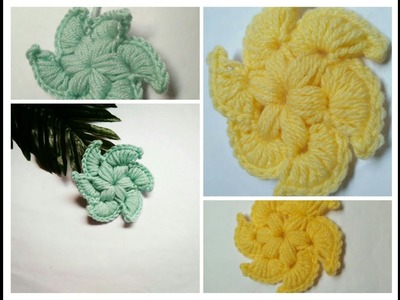 Wow!.????✨you will love it!I made a super easy crochet flower for you #crochet #knitting