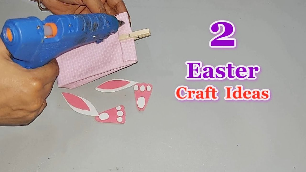 2 Economical Easter decoration idea made with simple materials | DIY Affordable Easter craft idea????12
