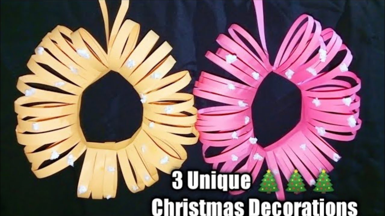 3 Easy Christmas Tree Making Ideas | DIY Christmas Tree | Christmas Decoration Ideas