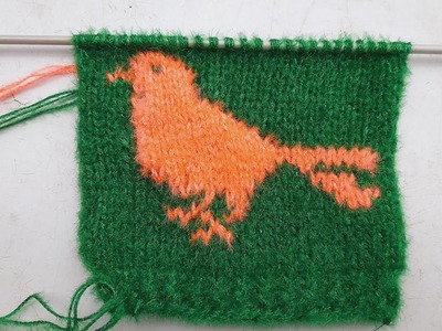 Bird Design For Sweater || Best Sweater ka design || Super Easy Knitting Stitch Pattern || #sweater