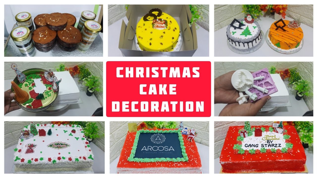 CHRISTMAS CAKE DECORATIONS