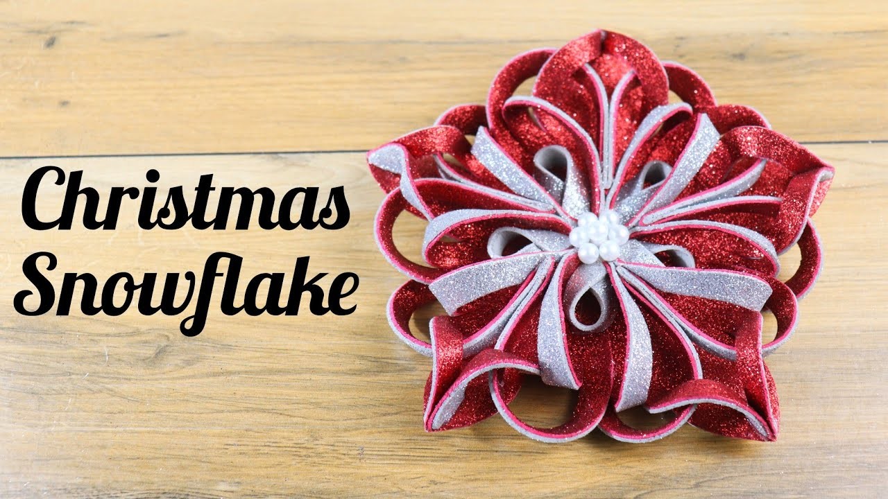 Christmas snowflake design | Christmas decoration ideas