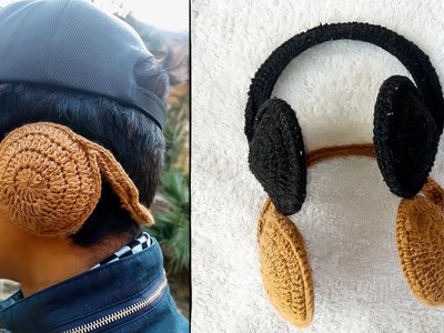 Crochet Ear Warmer Headbands | Crochet earmuffs