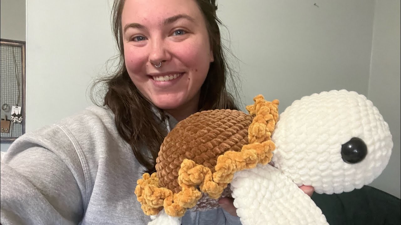 Crochet with me!! Sunflower turtle????