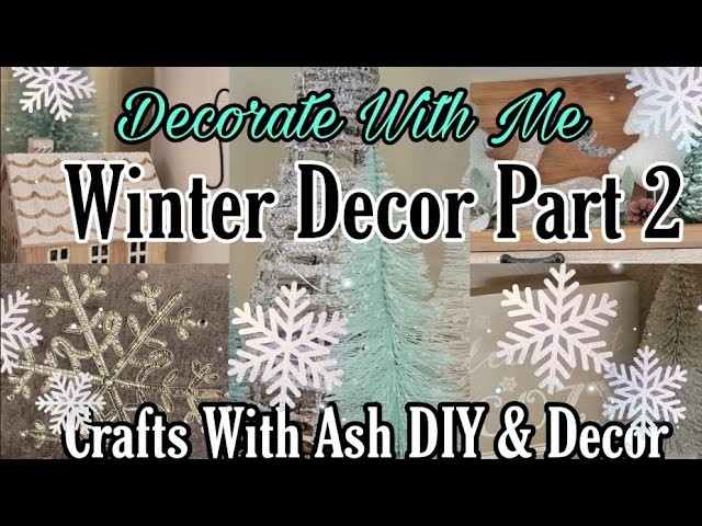 Decorate With Me | Refreshing Winter Kitchen, Coffee Bar and Living Room