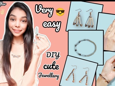 DIY 4 beautiful jewellery using safety pin????_ jewellery making_#dreamcraftersupriya _#video _#viral