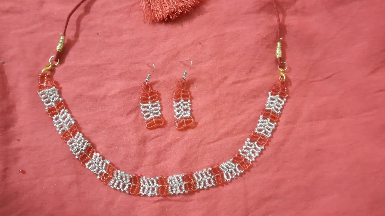 DIY Earring and Necklace making | Handmade Earring and Necklace making | Fancy Earring and Necklace