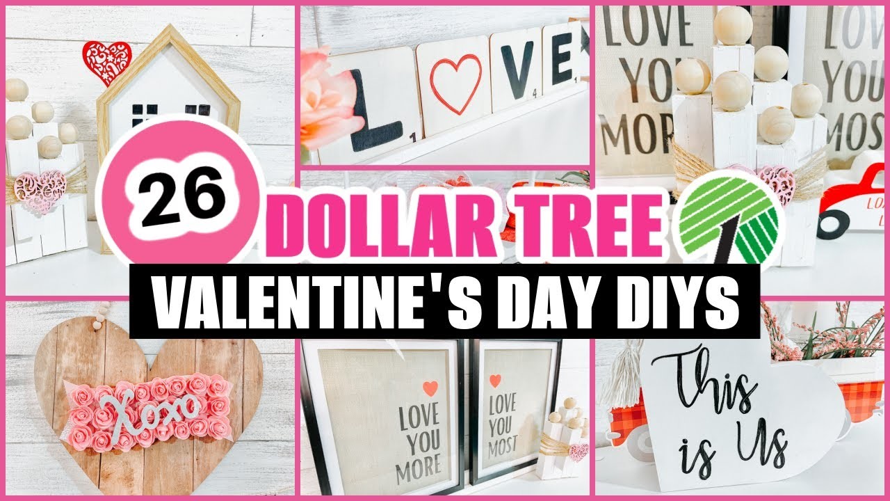 Dollar Tree VALENTINES DAY DIYS 2023 ????│ CLEVER hacks & gifts YOU'LL Love