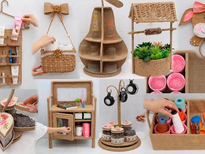 Don't throw Used Items ! 10 super Space Saving Craft Ideas from that