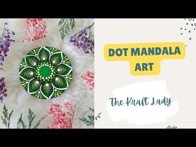 Dot Mandala Art.Home Decor Ideas.Art & Craft ideas.Christmas & Thanksgiving gift Ideas.Tutorial.