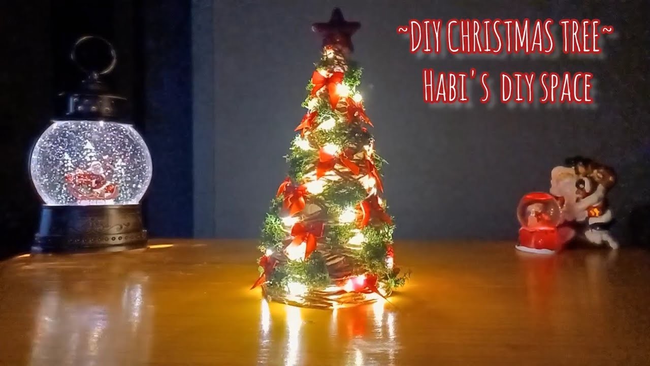 EASY DIY Christmas Tree Decor???? ???? - Habi's DIY Space