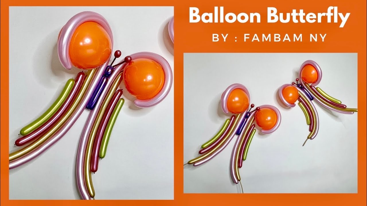 How to make Balloon Butterfly (Balloon Ideas)